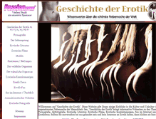 Tablet Screenshot of geschichte-der-erotik.com